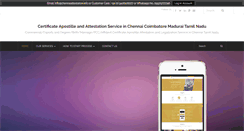 Desktop Screenshot of chennaiattestation.info